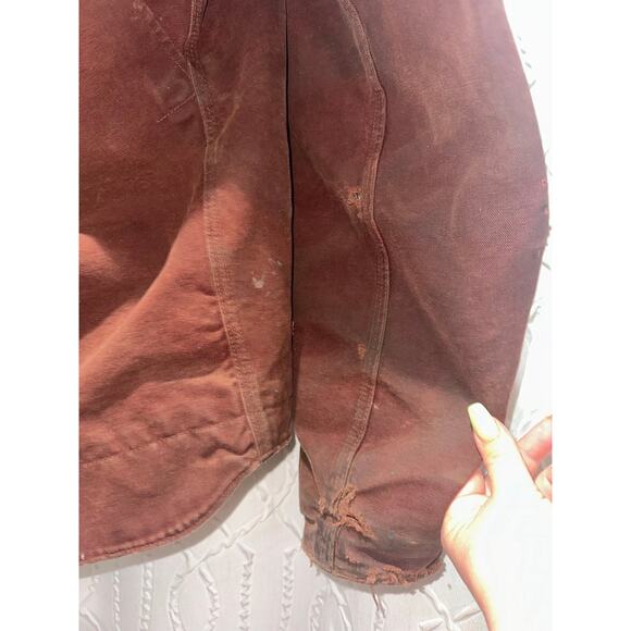 Carhartt men medium canvas, Sherpa, hooded jacket - Picture 9 of 9